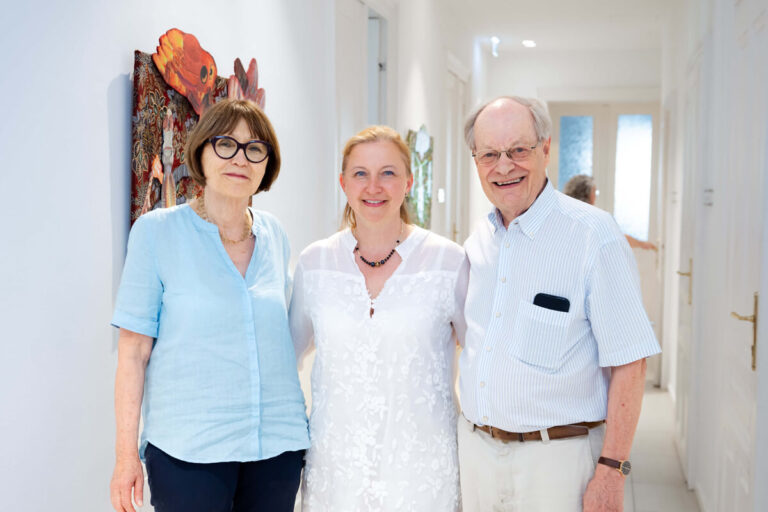 Helga Rantasa, Dr. Wilhelm Gloss und Prof. DDr. Ulrike Kuchler
